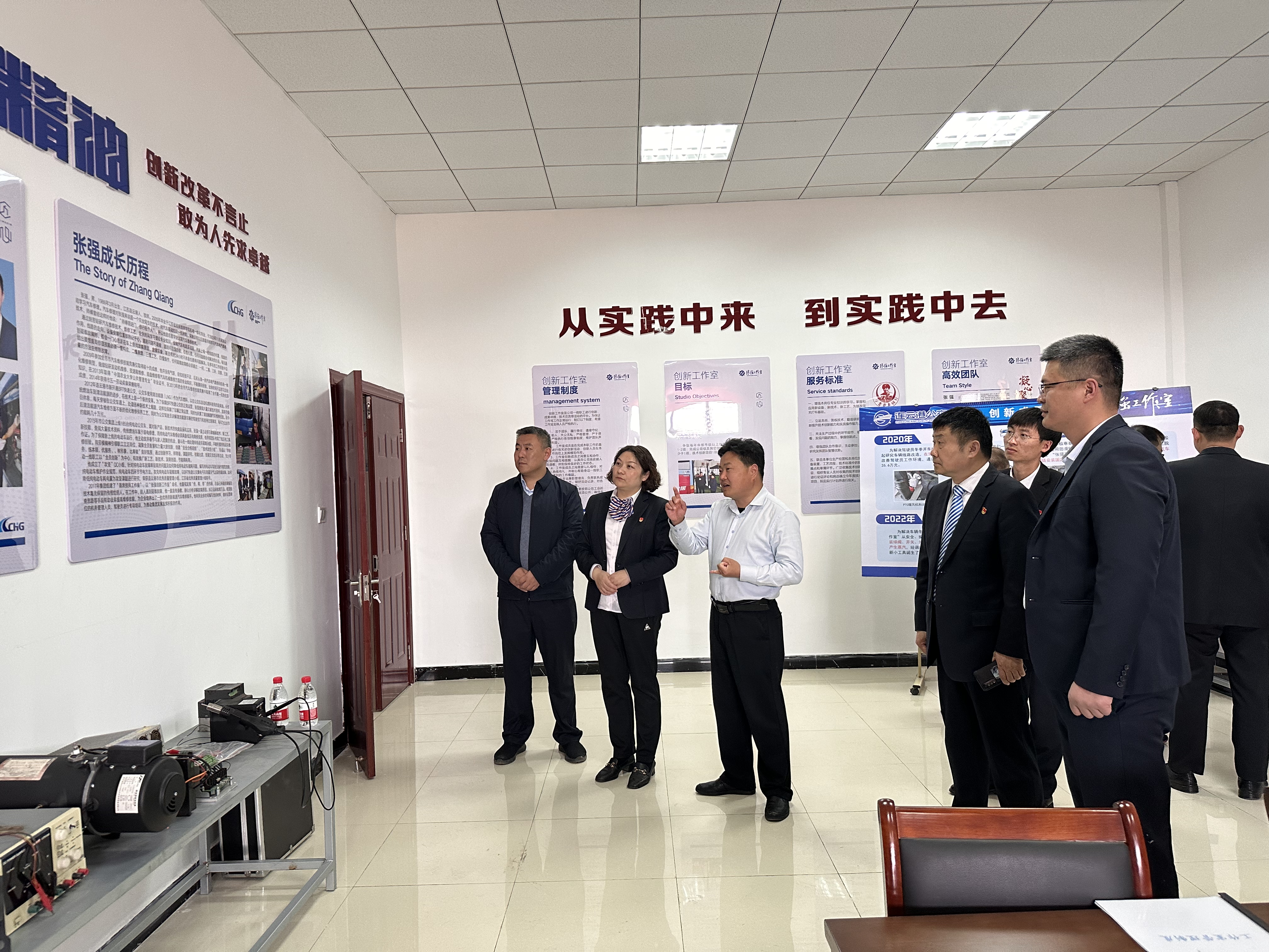 淮安公交到連云港公交考察交流，共謀機(jī)務(wù)管理創(chuàng)新之路