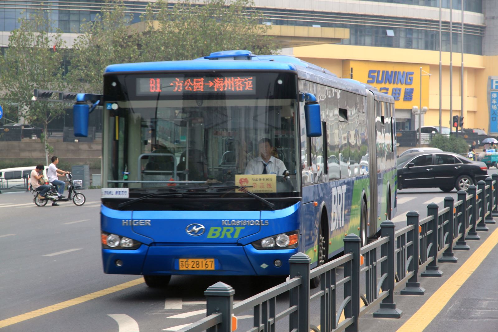 你發(fā)現(xiàn)了嗎？連云港的清潔能源公交車越來越多了！