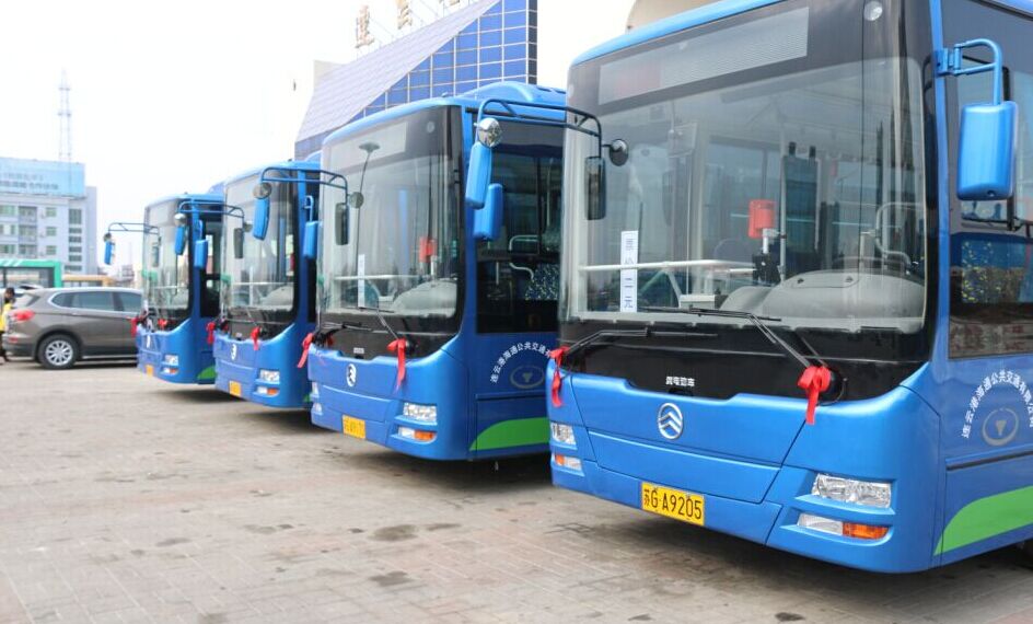 公交5路、8路、10路、23路更新新能源純電動(dòng)車輛