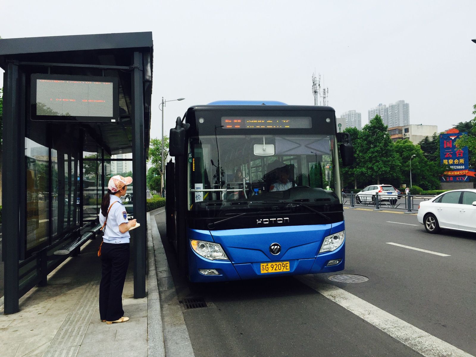 公交集團(tuán)海通公交公司開(kāi)展點(diǎn)位檢查活動(dòng)助力創(chuàng)文工作