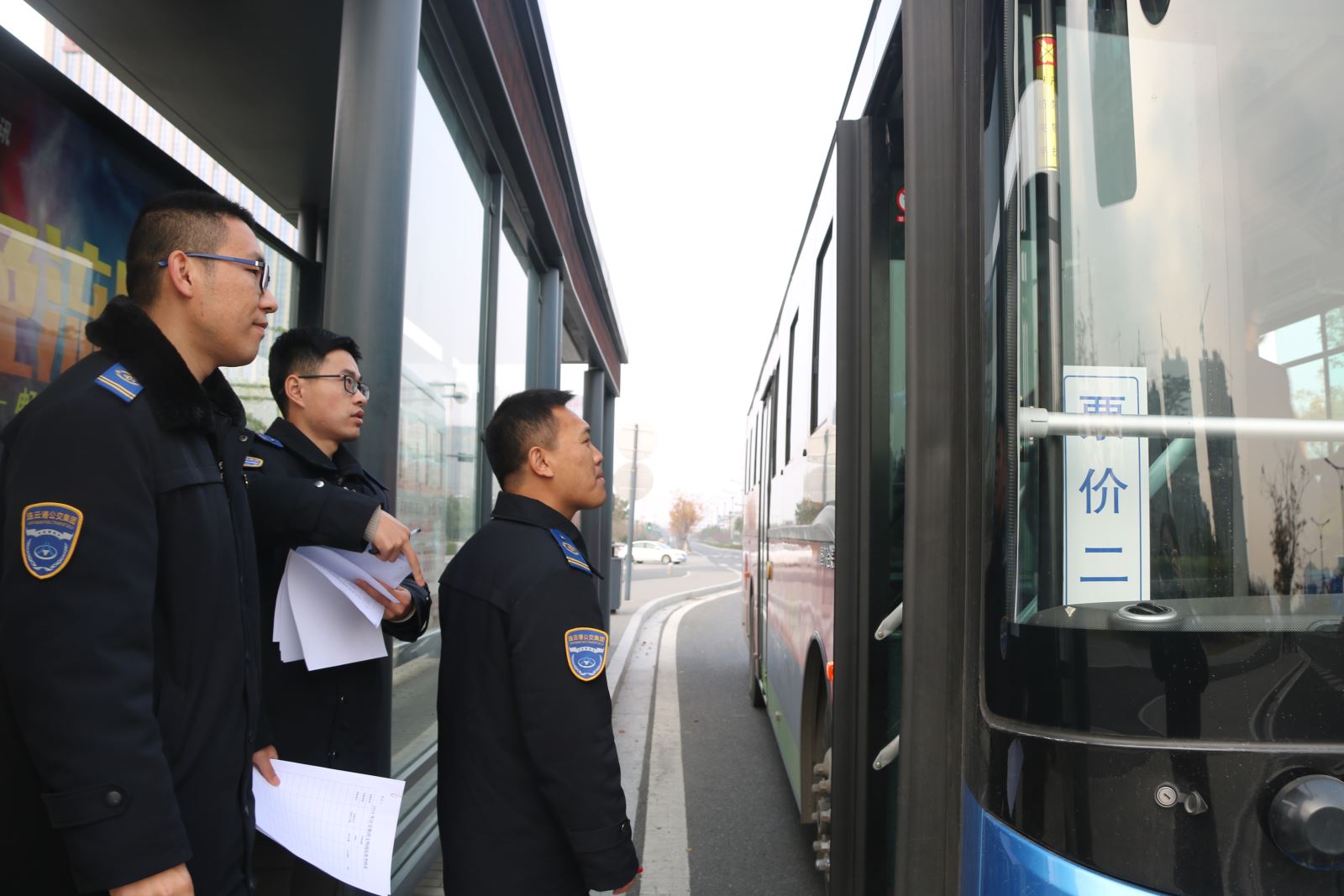 公交集團(tuán)開展文明線、文明崗檢查考核工作